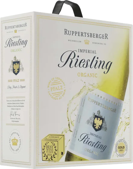 Ruppertsberger Imperial Riesling Organic hanapakkaus